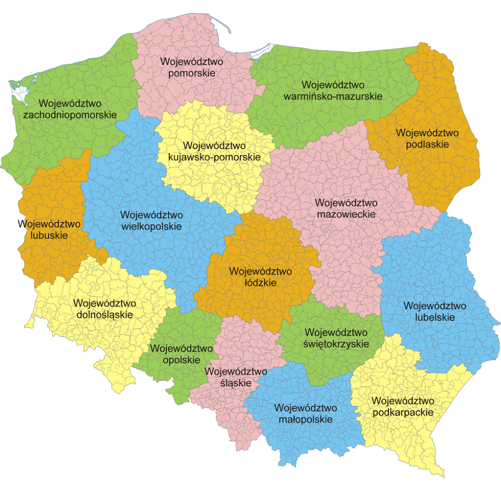 Polske regioner